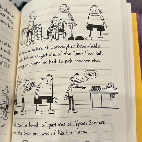 Diary of Wimpy kid & awesome kid hardback excellent condition! 3 books! - Picture 6 of 12